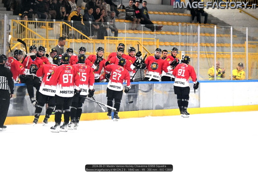 2024-08-31 Mastini Varese-Hockey Chiavenna 02958 Squadra